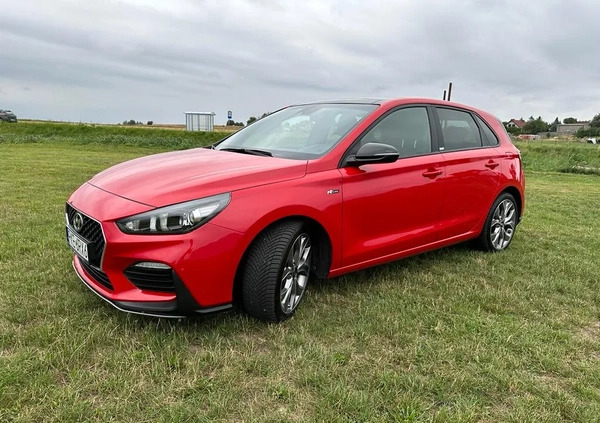 Hyundai I30 cena 78600 przebieg: 27800, rok produkcji 2020 z Kępno małe 301